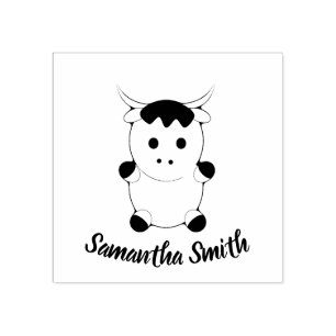 Niedlich Ox Gummistempel