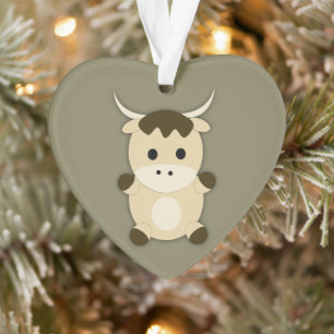 Niedlich Ox Ornament