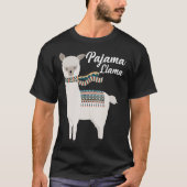 Niedlich Pajama Llama Bed Time Llama Pajama Classi T-Shirt (Vorderseite)