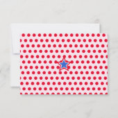 Niedlich Panda 1. Geburtstag Party Rosa Dankeschön Einladung (Rückseite)