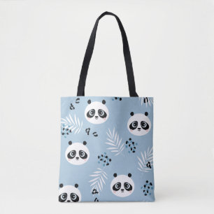 Niedlich Panda Animal Print Totbeutel Tasche