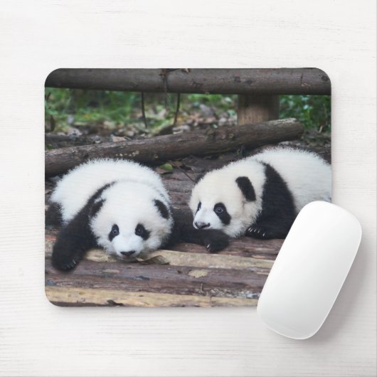 Niedlich Panda Babies Mouse Pad Mousepad (Mit Mouse)