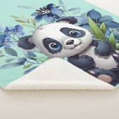 Niedlich Panda Baby Sherpadecke (3/4)