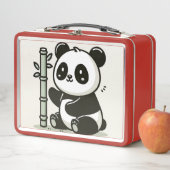 Niedlich Panda Bamboo Art Metall Brotdose (Beispiel)