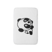 Niedlich Panda Bathmat Badematte (Vorderseite Vertikal)