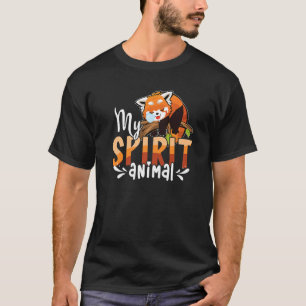 Niedlich Panda Bear Animal Red Panda T-Shirt