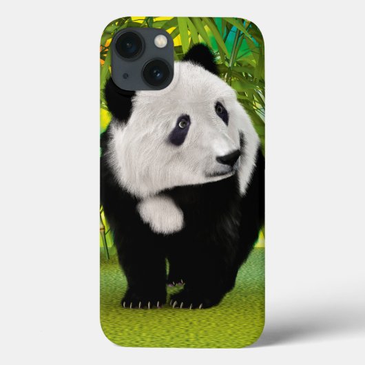 Niedlich Panda Bear Cub Kawaii Tiergeschenk Case-Mate iPhone Hülle (Rückseite)