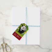 Niedlich Panda Bear Cub Kawaii Tiergeschenk Geschenkanhänger (Mit Garn)