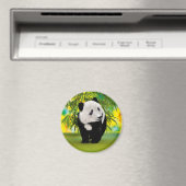 Niedlich Panda Bear Cub Kawaii Tiergeschenk Magnet (In Situ (Geschirrspüler))