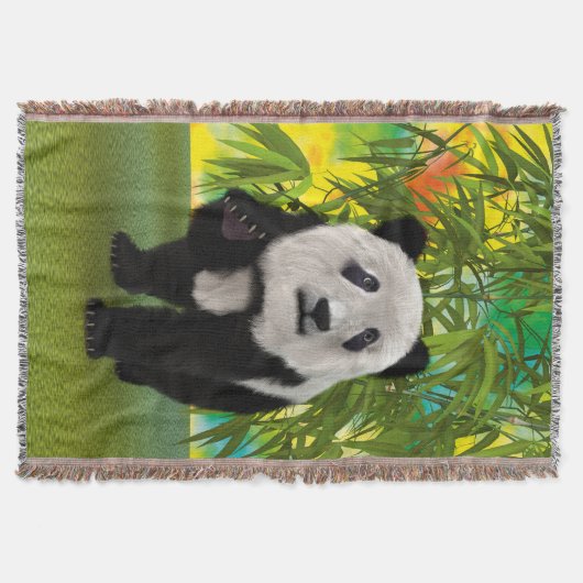 Niedlich Panda Bear Kawaii Animal Lover Perfektes  Decke (Vorderseite)
