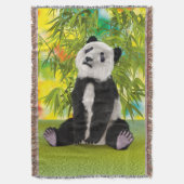 Niedlich Panda Bear Kawaii Animal Lover Perfektes Decke (Vorderseite Vertikal)