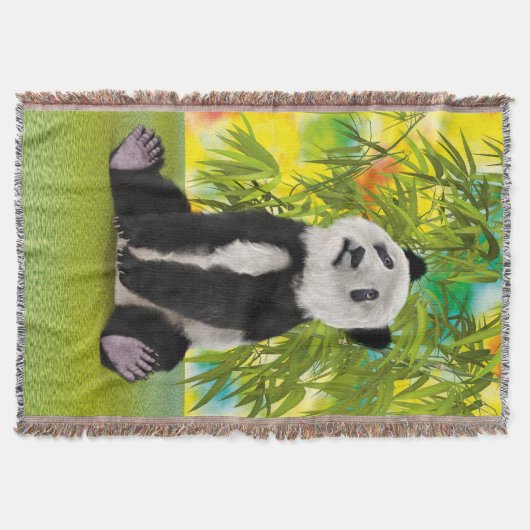 Niedlich Panda Bear Kawaii Animal Lover Perfektes Decke (Vorderseite)