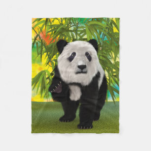 Niedlich Panda Bear Kawaii Animal Lover Perfektes Fleecedecke