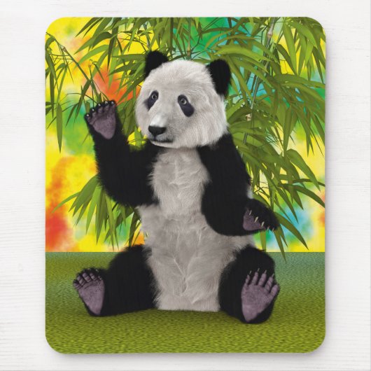 Niedlich Panda Bear Kawaii Animal Lover Perfektes Mousepad (Vorne)