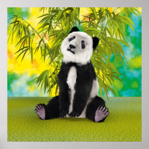 Niedlich Panda Bear Kawaii Animal Lover Perfektes  Poster