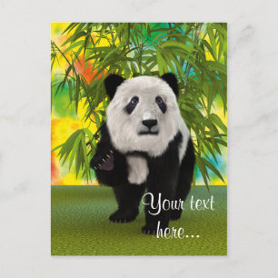 Niedlich Panda Bear Kawaii Animal Lover Perfektes  Postkarte