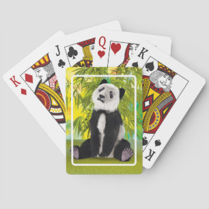 Niedlich Panda Bear Kawaii Animal Lover Perfektes  Spielkarten