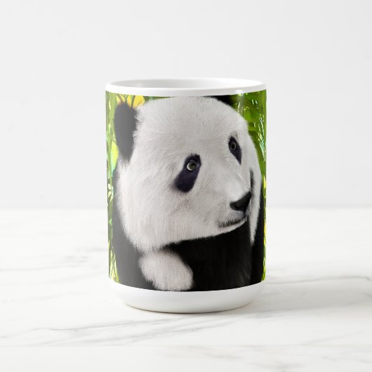 Niedlich Panda Bear Kawaii Animal Lover Perfektes Verwandlungstasse (Zentrum)