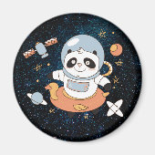 Niedlich Panda Bear Magnet (Vorne)