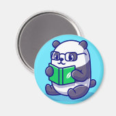 Niedlich Panda Bear Magnet (Vorderseite/Rückseite)