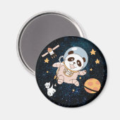 Niedlich Panda Bear Magnet (Vorderseite/Rückseite)
