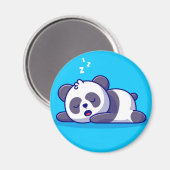Niedlich Panda Bear Magnet (Vorderseite/Rückseite)