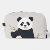 Niedlich Panda Big Pouch Waschbeutel (Vorderseite)