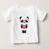 Niedlich Panda Birthday Baby T-shirt (Vorderseite)