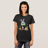 Niedlich Panda Bunny Egg  Ostertag T-Shirt (Vorne ganz)