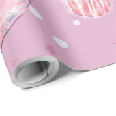Niedlich Panda Donuts - Pastel Ästhetik Geschenkpapier (Rolleneckpunkt)