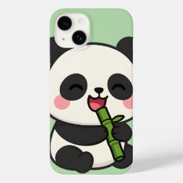 Niedlich Panda Eating Bamboo - Adortable Animal Ca Case-Mate iPhone 14 Hülle