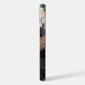 Niedlich Panda Eating Bamboo iPhone Hülle (Linke Seite)