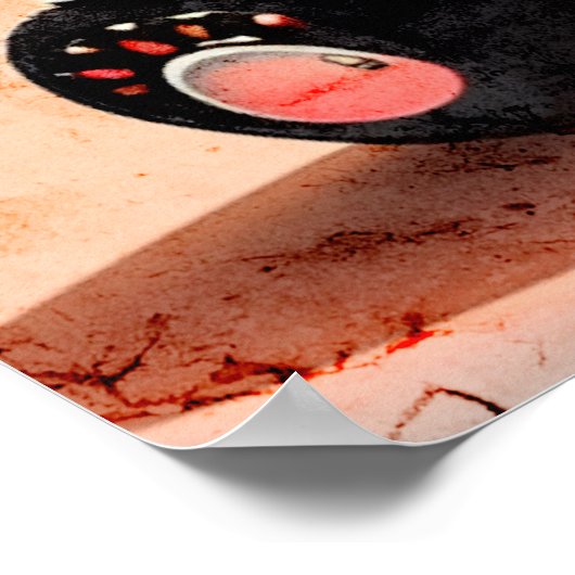 Niedlich Panda-Essen Ramen Poster (Ecke)