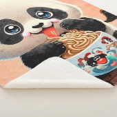 Niedlich Panda-Essen Ramen Sherpadecke (3/4)