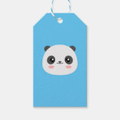 Niedlich Panda Geschenkanhänger (Vorderseite)
