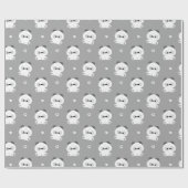 Niedlich Panda Geschenkpapier (Flach)