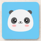 Niedlich Panda Getränkeuntersetzer (Vorderseite)