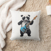Niedlich Panda Gitarre spielen, Music Panda Liebha Kissen (Decke)