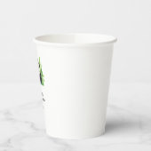 Niedlich Panda Greenery Bamboo Geburtstagsparty Pappbecher (Links)