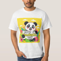 Niedlich Panda "Habe einen Pandastic Day"