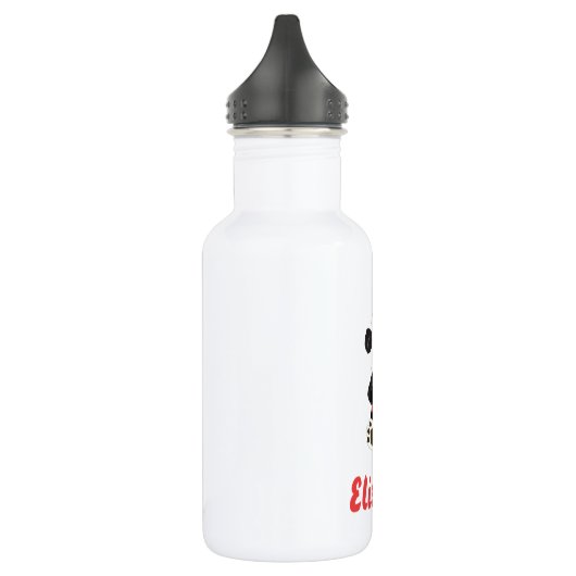 Niedlich Panda Heart Edelstahlflasche (Links)