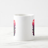 Niedlich Panda Holding Heart - Valentinstag Gesche Kaffeetasse (Mittel)