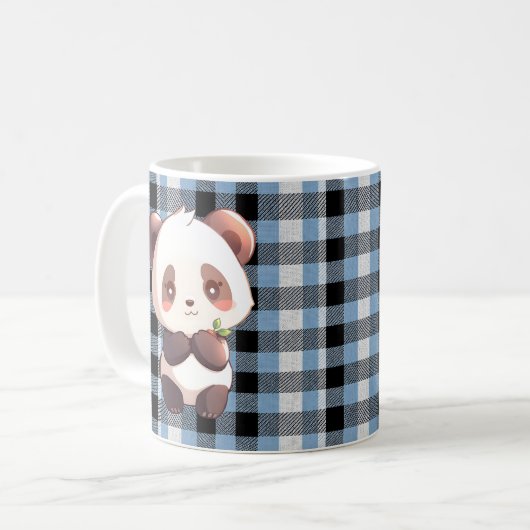 Niedlich Panda Kaffeetasse (Vorderseite Links)