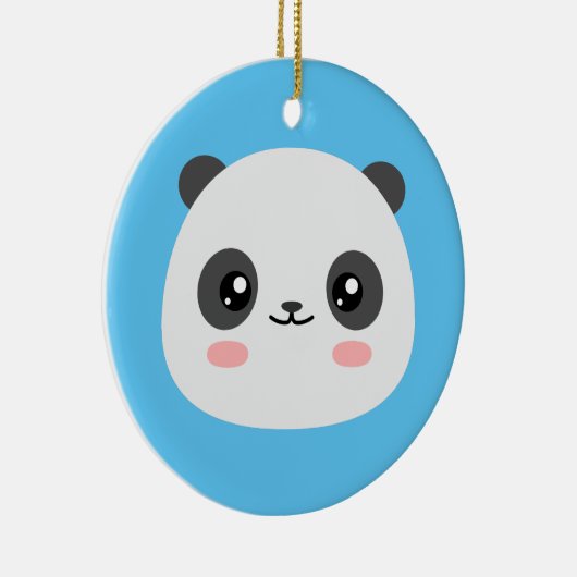 Niedlich Panda Keramik Ornament (Rechts)