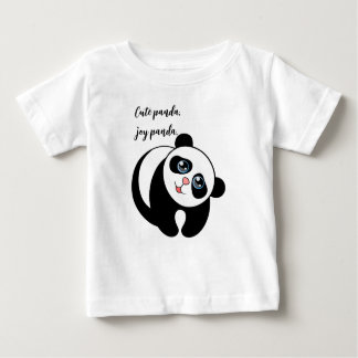 Niedlich Panda Kids Baby T-shirt