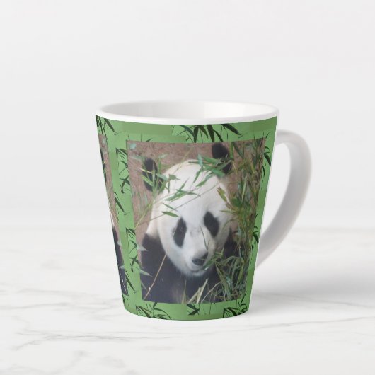 Niedlich Panda Latte Tasse (Rechte Ecke)