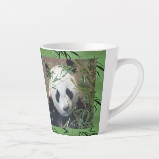 Niedlich Panda Latte Tasse (Rechts)