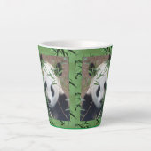 Niedlich Panda Latte Tasse (Vorderseite)