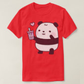Niedlich Panda Lieben Taro Bubble Tee (Design vorne)