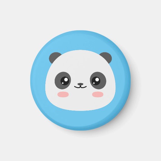 Niedlich Panda Magnet (Vorne)